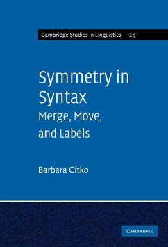 Symmetry in Syntax (eBook, ePUB) - Citko, Barbara