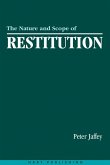 The Nature and Scope of Restitution (eBook, PDF)