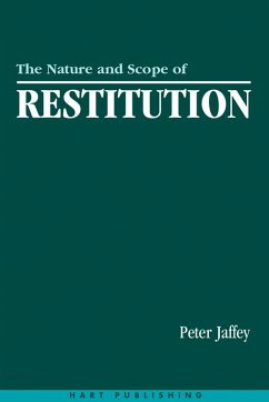 Cover The Nature and Scope of Restitution (eBook, PDF)