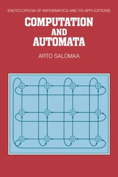 Computation and Automata (eBook, PDF) - Salomaa, Arto