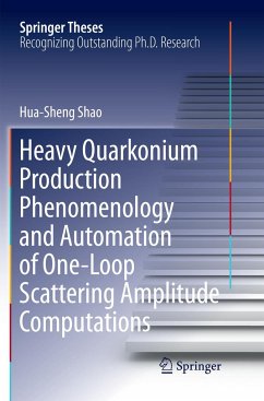 Heavy Quarkonium Production Phenomenology and Automation of One-Loop Scattering Amplitude Computations - Shao, Hua-Sheng