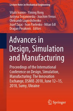 Advances in Design, Simulation and Manufacturing (eBook, PDF)