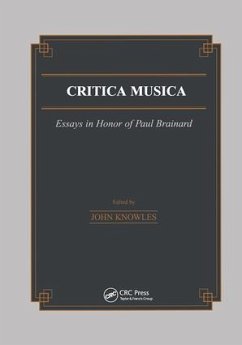 Critica Musica - Knowles, J.