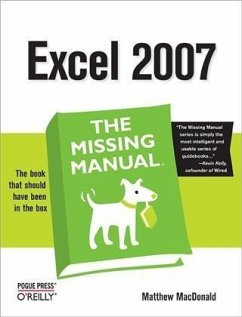 Excel 2007: The Missing Manual (eBook, PDF) - Macdonald, Matthew
