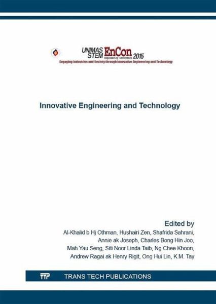 Innovative Engineering and Technology (eBook, PDF) Innovative Engineering and Technology (eBook, PDF)