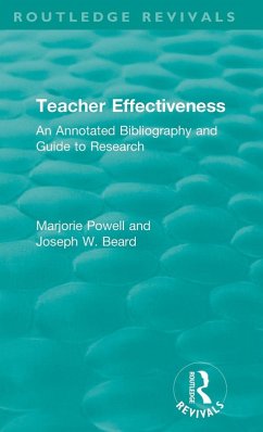 Cover Teacher Effectiveness