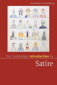 The Cambridge Introduction to Satire - Greenberg, Jonathan