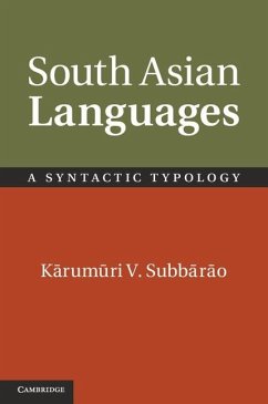 South Asian Languages (eBook, ePUB) - Subbarao, Karumuri V.