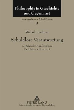 Schuldlose Verantwortung (eBook, PDF) - Friedman, Michel Julien