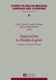 Approaches to Middle English (eBook, ePUB)