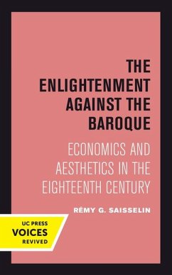 Cover The Enlightenment against the Baroque