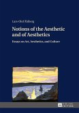 Notions of the Aesthetic and of Aesthetics (eBook, ePUB)