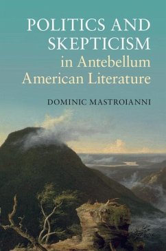 Cover Politics and Skepticism in Antebellum American Literature (eBook, ePUB)