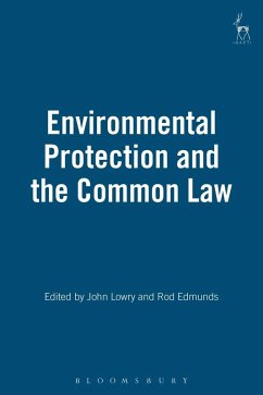 Environmental Protection and the Common Law (eBook, PDF)