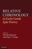 Relative Chronology in Early Greek Epic Poetry (eBook, ePUB)