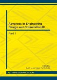 Advances in Engineering Design and Optimization III (eBook, PDF)