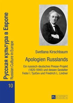 Apologien Russlands (eBook, ePUB) - Svetlana Kirschbaum, Kirschbaum
