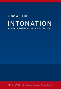 Intonation (eBook, PDF) - Ohl, Claudia K.