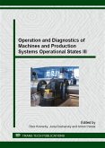 Operation and Diagnostics of Machines and Production Systems Operational States III (eBook, PDF)
