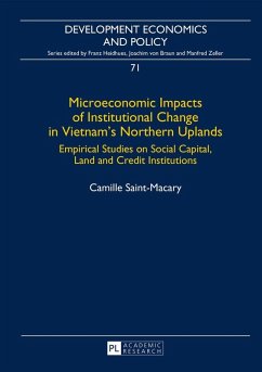 Microeconomic Impacts of Institutional Change in Vietnam's Northern Uplands (eBook, ePUB) - Camille Saint-Macary, Saint-Macary