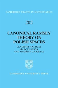 Cover Canonical Ramsey Theory on Polish Spaces (eBook, ePUB)
