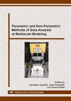 Cover Parametric and Non-Parametric Methods of Data Analysis at Multiscale Modeling (eBook, PDF)