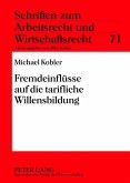 Fremdeinfluesse auf die tarifliche Willensbildung (eBook, PDF)