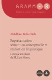 Representation semantico-conceptuelle et realisation linguistique (eBook, PDF)