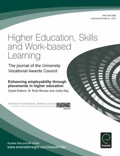 Cover Enhancing employability through placements in Higher Education (eBook, PDF)