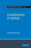 Coordination in Syntax (eBook, ePUB) Coordination in Syntax (eBook, ePUB)