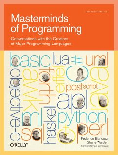 Masterminds of Programming (eBook, ePUB) - Biancuzzi, Federico