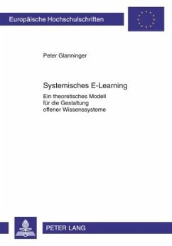 Systemisches E-Learning (eBook, PDF) - Glanninger, Peter