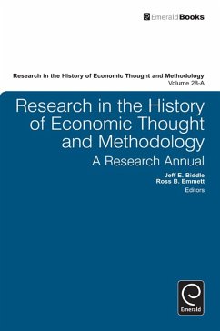 Cover Research in the History of Economic Thought and Methodology (eBook, PDF)