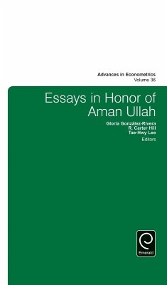 Cover Essays in Honor of Aman Ullah (eBook, ePUB)