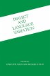 Dialect and Language Variation (eBook,... - Bild 1