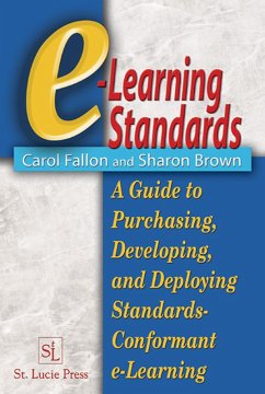 e-Learning Standards (eBook, PDF) - Fallon, Carol; Brown, Sharon