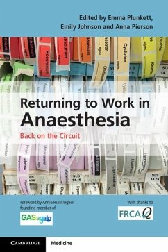 Returning to Work in Anaesthesia (eBook, ePUB)