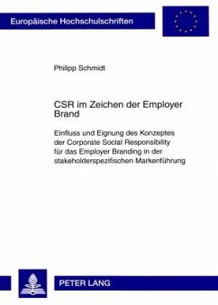 CSR im Zeichen der Employer Brand (eBook, PDF) - Schmidt, Philipp