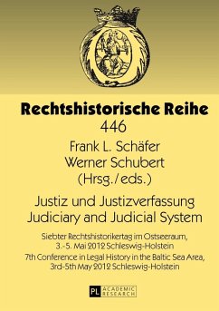 Justiz und Justizverfassung- Judiciary and Judicial System (eBook, PDF)