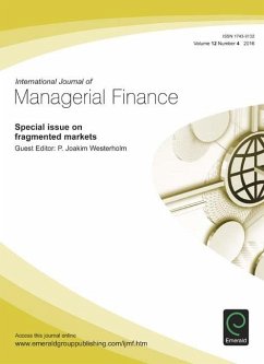 Cover Special issue on Fragmented Markets (eBook, PDF)