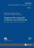 Angewandte Linguistik in Schule und Hochschule (eBook, PDF)