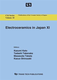 Cover Electroceramics in Japan XI (eBook, PDF)