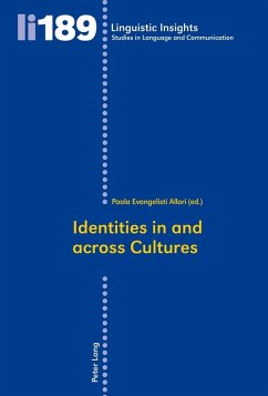 Identities in and across Cultures (eBook, ePUB) - Paola Evangelisti Allori, Evangelisti Allori