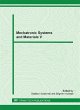 Mechatronic Systems and Materials V... - Bild 1