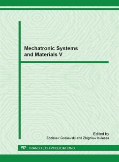 Mechatronic Systems and Materials V (eBook, PDF)