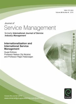 Cover Internationalization and International Service Management (eBook, PDF)