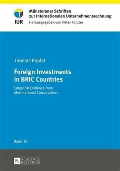 Foreign Investments in BRIC Countries (eBook, PDF) - Poplat, Thomas