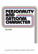 Personality and National Character... - Bild 1