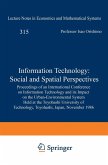 Information Technology: Social and Spatial Perspectives (eBook, PDF)