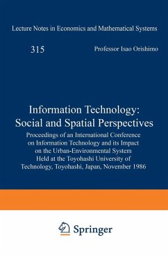 Information Technology: Social and Spatial Perspectives (eBook, PDF)